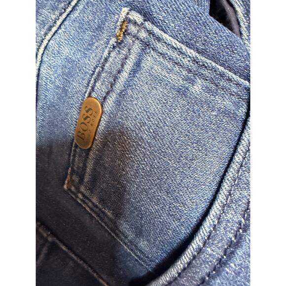 Hugo Boss BOSS Green Regular Fit Stretch Jeans Men’s 38x30 Blue Denim - Picture 8 of 8